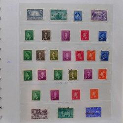 Collection timbres de Canada 1870-1992 neufs et oblitérés en un album.