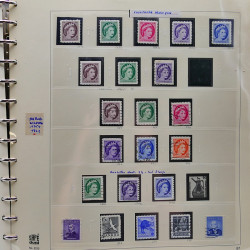 Collection timbres de Canada 1870-1992 neufs et oblitérés en un album.