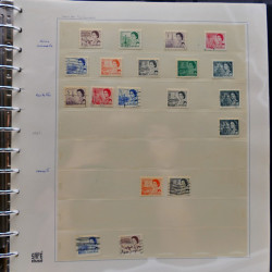 Collection timbres de Canada 1870-1992 neufs et oblitérés en un album.