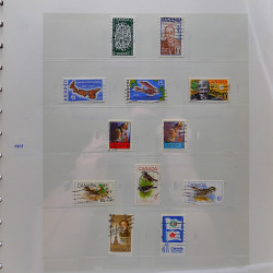 Collection timbres de Canada 1870-1992 neufs et oblitérés en un album.