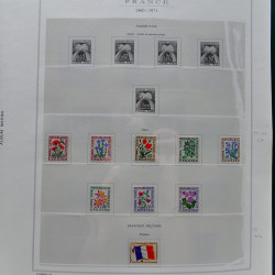 Collection timbres de France 1961-1977 neufs** complet en album Marini.