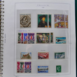 Collection timbres de France 1961-1977 neufs** complet en album Marini.