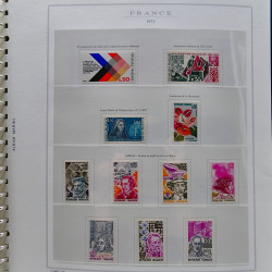 Collection timbres de France 1961-1977 neufs** complet en album Marini.