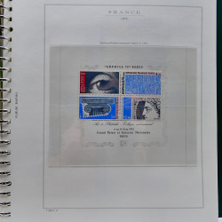Collection timbres de France 1961-1977 neufs** complet en album Marini.
