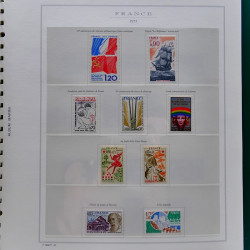 Collection timbres de France 1961-1977 neufs** complet en album Marini.