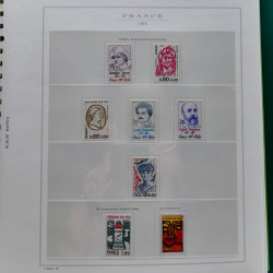 Collection timbres de France 1961-1977 neufs** complet en album Marini.