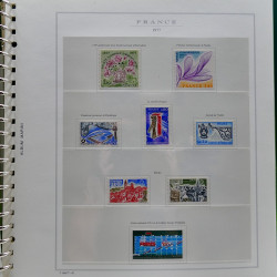 Collection timbres de France 1961-1977 neufs** complet en album Marini.