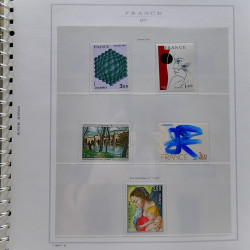 Collection timbres de France 1961-1977 neufs** complet en album Marini.