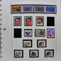 Collection timbres de Canada 1991-1999 neufs en album SAFE.