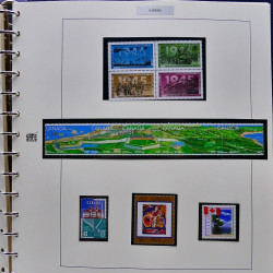 Collection timbres de Canada 1991-1999 neufs en album SAFE.