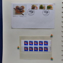 Collection timbres de Canada 1991-1999 neufs en album SAFE.
