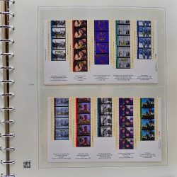 Collection timbres de Canada 1991-1999 neufs en album SAFE.