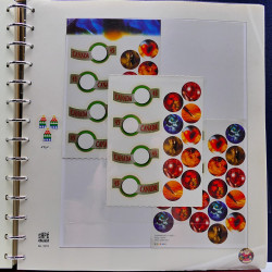 Collection timbres de Canada 1991-1999 neufs en album SAFE.