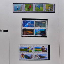 Collection timbres de Canada 1991-1999 neufs en album SAFE.
