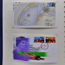Collection timbres de Canada 1991-1999 neufs en album SAFE.