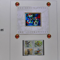 Collection timbres de Canada 1991-1999 neufs en album SAFE.
