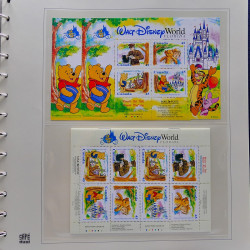 Collection timbres de Canada 1991-1999 neufs en album SAFE.