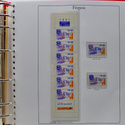 Collection timbres de France 1991-1998 neufs** complet en album Supramax.