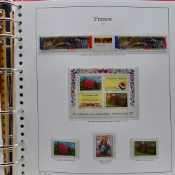 Collection timbres de France 1991-1998 neufs** complet en album Supramax.