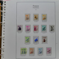 Collection timbres de France 1991-1998 neufs** complet en album Supramax.