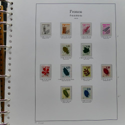 Collection timbres de France 1991-1998 neufs** complet en album Supramax.