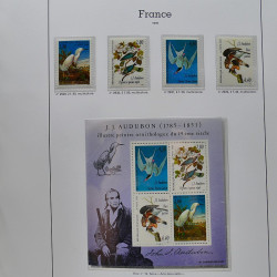 Collection timbres de France 1991-1998 neufs** complet en album Supramax.
