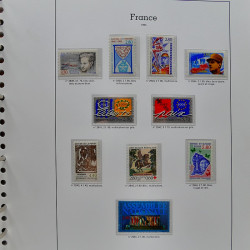 Collection timbres de France 1991-1998 neufs** complet en album Supramax.