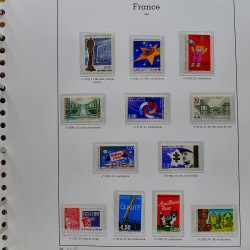 Collection timbres de France 1991-1998 neufs** complet en album Supramax.