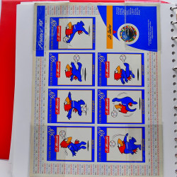 Collection timbres de France 1991-1998 neufs** complet en album Supramax.
