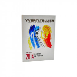 Catalogue Yvert et Tellier timbres de France 2014.