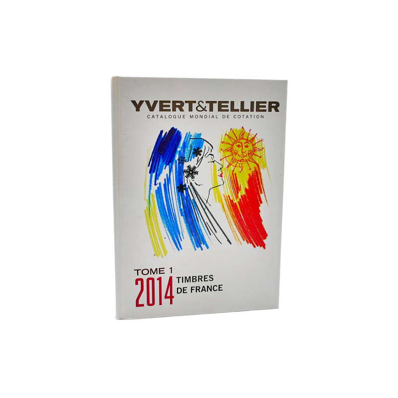 Catalogue Yvert et Tellier timbres de France 2014.