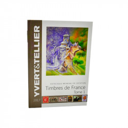 Catalogue Yvert et Tellier timbres de France 2017.