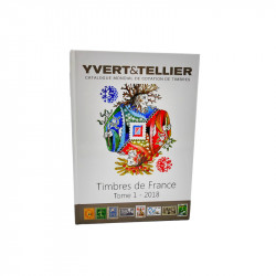 Catalogue Yvert et Tellier timbres de France 2018.