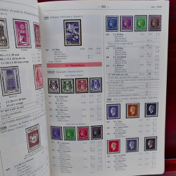 Catalogue Yvert et Tellier timbres de France 2018.