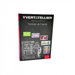 Catalogue Yvert et Tellier timbres de France 2019.
