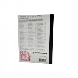 Catalogue Yvert et Tellier timbres de France 2019.