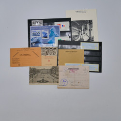Vrac philatélique de timbres de France et tous pays en un carton.