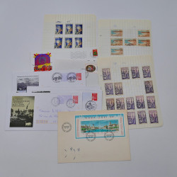 Vrac philatélique de timbres de France et tous pays en un carton.