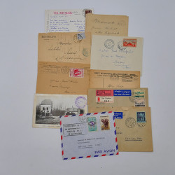 Vrac philatélique de timbres de France et tous pays en un carton.