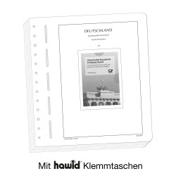 Feuilles préimprimées Leuchtturm Crypto timbres République Fédérale 2023