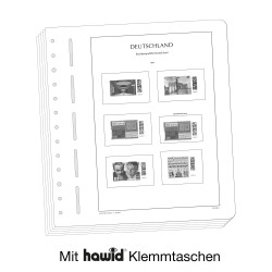 Leuchtturm feuilles préimprimées SF République Fédérale d'Allemagne 2025 (coin de feuilles).