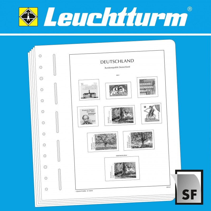 Leuchtturm feuilles préimprimées SF Andorre poste espagnole 2025.