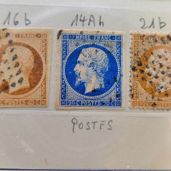 Collection timbres de France 1849-1940 neufs et oblitérés en album Lindner