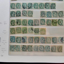 Collection timbres de France 1849-1940 neufs et oblitérés en album Lindner