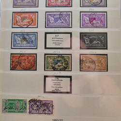 Collection timbres de France 1849-1940 neufs et oblitérés en album Lindner