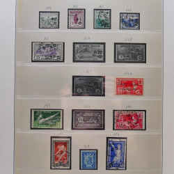 Collection timbres de France 1849-1940 neufs et oblitérés en album Lindner