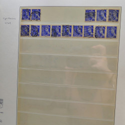 Collection timbres de France 1849-1940 neufs et oblitérés en album Lindner