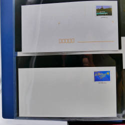 Collection entiers postaux de France 2004-2005 en album Lindner.
