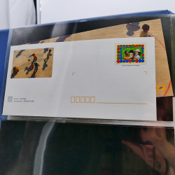 Collection entiers postaux de France 2004-2005 en album Lindner.