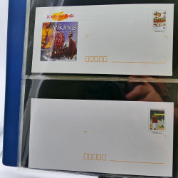 Collection entiers postaux de France 2004-2005 en album Lindner.